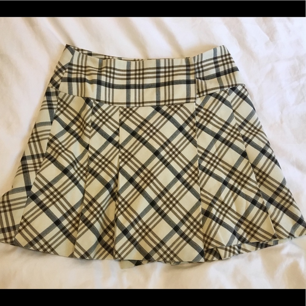 Banana Republic plaid skirt